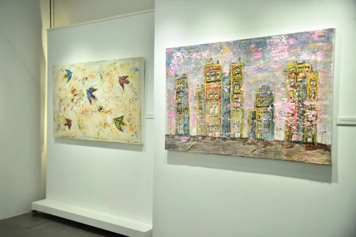Refresh by Samir Tamari at Maya Art Space